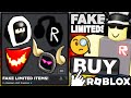 the new fake limiteds on roblox are crazy - roblox players! - Everskies