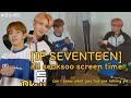 5 minutes of seoksoo teasing each other if seventeen