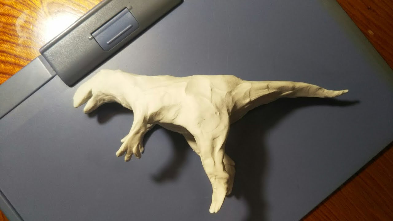 トルヴォサウルス 恐竜 粘土細工 趣味 Youtube