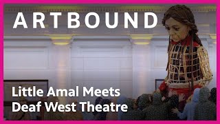 Giant Child Refugee Puppet Little Amal Learns ASL to Find Home | Artbound