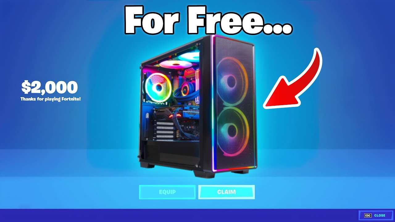 Watch This Video, Win $2,000 PC! (Fortnite)
