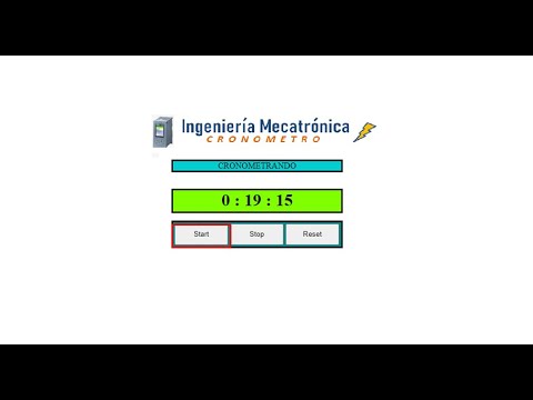 2.2 Configuración TIA Portal, programación cronometro en bloque OB30