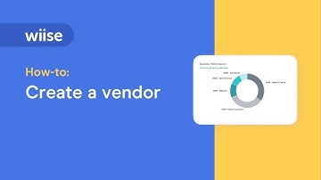 How to create a vendor