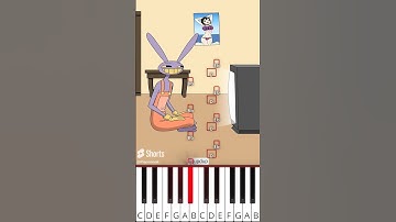 Turn off the lights - Part 3 #tadc #pomni (@lupdup) - Octave Piano Tutorial