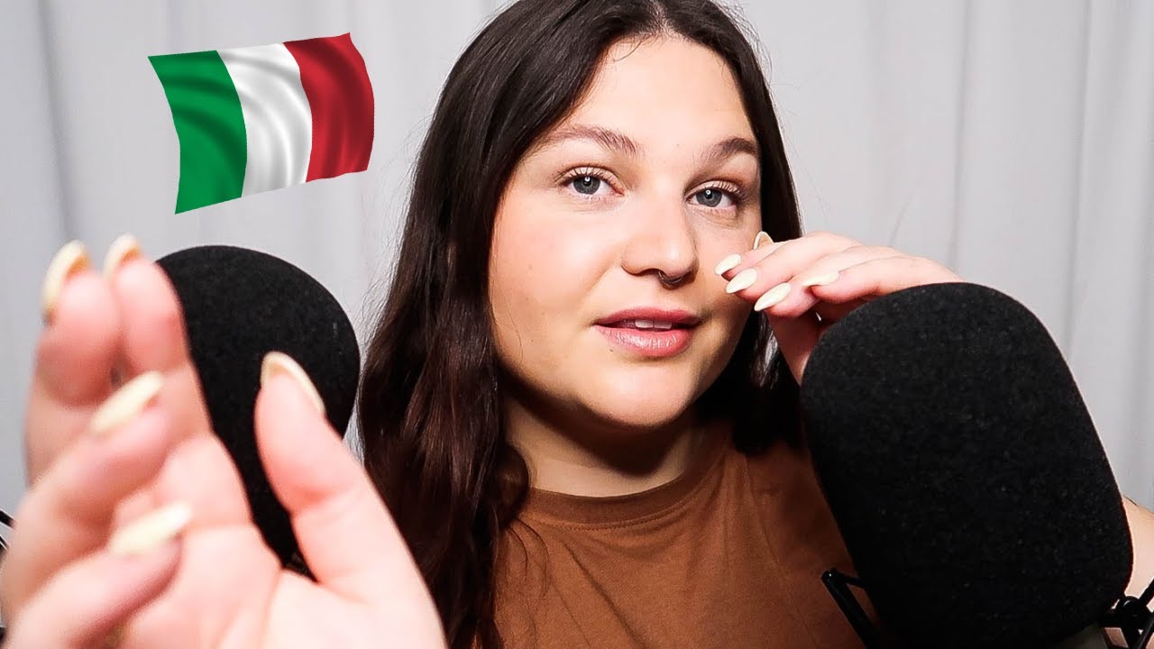 ASMR ITALIANO - una FRANCESE parla ITALIANO 🇮🇹