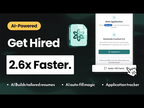 JobAlchemy – Get Hired 2.6x Faster with AI video preview 2