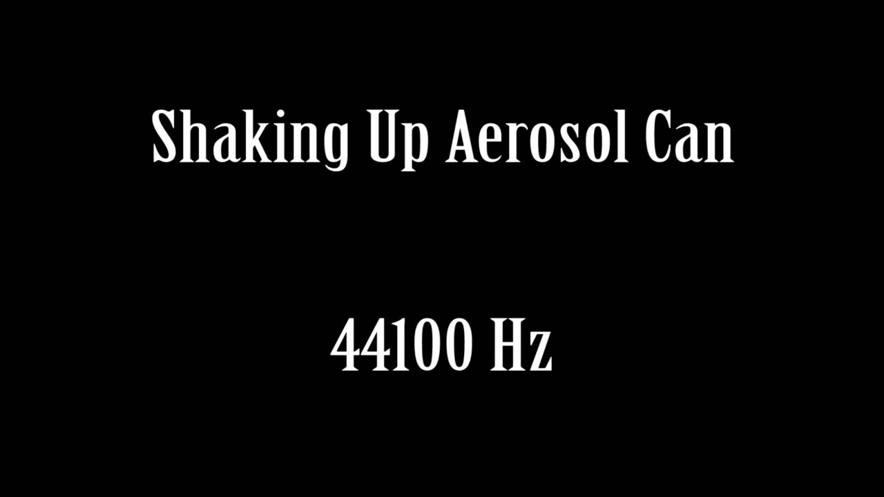 Shaking Up Aerosol Can Sound Effect Free High Quality Sound FX