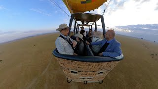 HOT AIR BALLOON SAFARI over the famed Masai Mara, Kenya 8-5-2022