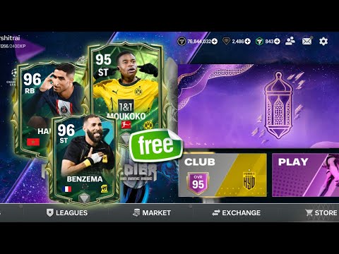 FREE 94/97 RATED MIX PLAYER RAMADAN EVENT FC MOBILE 24! NEW EVENT LEAKS &amp; EXCHANGE FC MOBILE!!