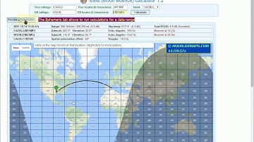 DXMAPS.COM EME calculator