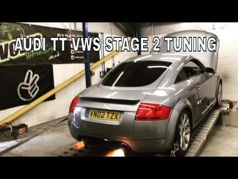 audi-tt-225-vws-stage-2-tuning-on-the-dyno-**hardcut-limiter-with-flames**