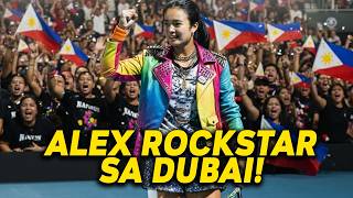 Buong Dubai Ginulat Alexandra Eala Libo Libong Fans Ang Sumagasa, Eala Era Frenzy Parang Rockstar