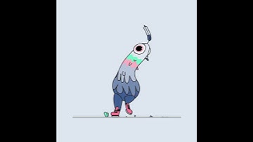 Pigeon Walk Cycle
