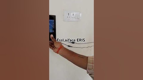 Fingerprint Face Attendance Machine essl aiface Eris #access #biometric #essl #ampletrails