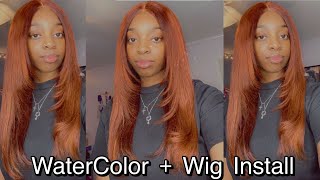 Water Color Method on 613 + Wig install | Ft Inner Bellezza