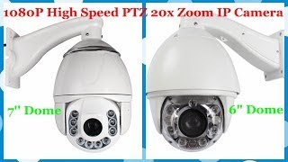 1080P HD High Speed PTZ 20x Zoom IP Camera Outdoor Shooting Effect (SKU:IPA1513Q/IPA1537X)