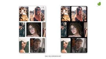 Mosaic Multi Screen Opener Vertical for After Effects 2022