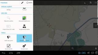 Quick mapping with Android app Locus Map screenshot 2
