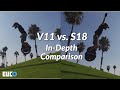 InMotion V11 vs.  King Song S18: In-Depth Comparison