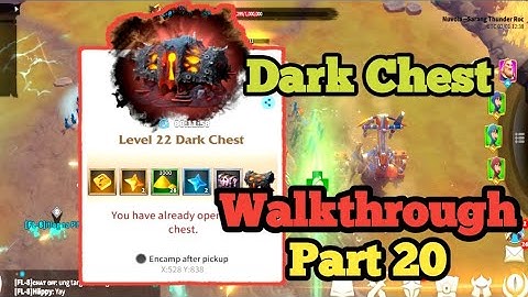 Level 22 Dark Chest - Call of Dragons Part 20