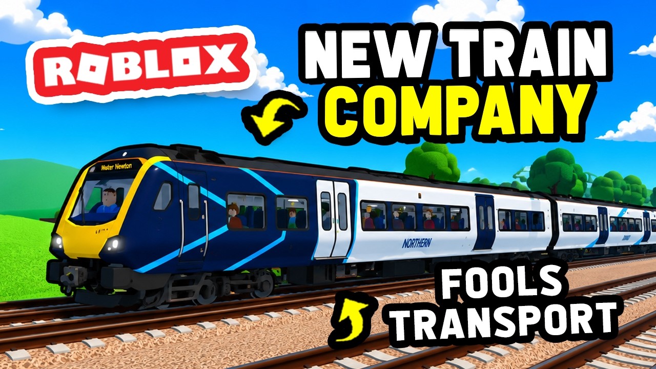 Building a HIGH SPEED TRAIN COMPANY In Roblox British Railway