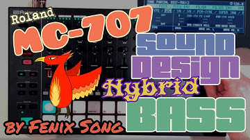 Roland MC-707 Hybrid Bass Sound Design (Zen Core Engine)