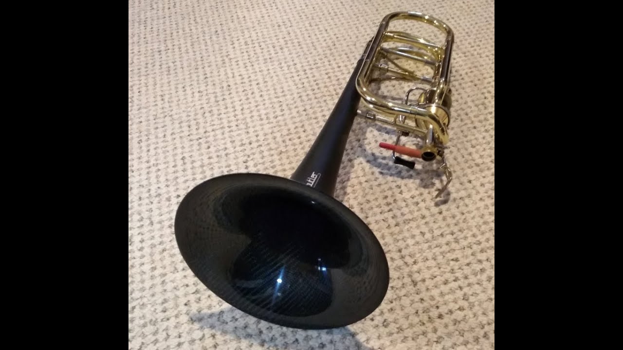 Butler carbon fiber bass trombone bell demo YouTube