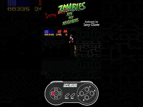 Izzy ZAMN No.1 | The Cursed Castle of Bl**d (1 of 2) | Zombies Ate My Neighbors | #retrogaming