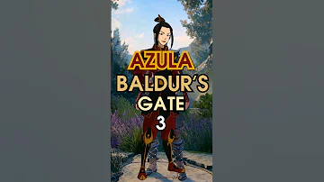 how to build AZULA in Baldur's Gate 3 in 1min - Monk/Sorcerer build #shorts #baldursgate3