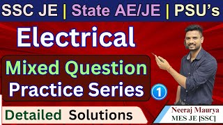 Electrical Mixed PYQ | SSC JE  | SJVN | HPCL | JKSSB    | CDG Educators | Neeraj Maurya