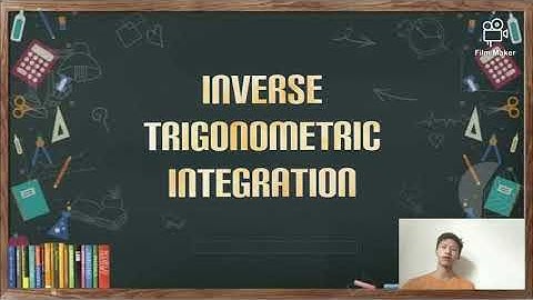 INTEGRAL YIELDING INVERSE TRIGONOMETRIC FUNCTIONS | Calc-oholics