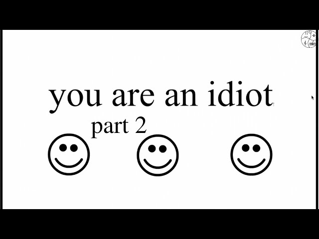 Stream you are an idiot! by bonkichi ౨ৎ