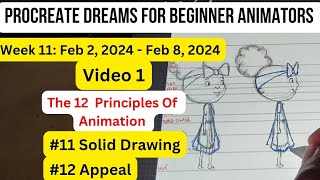 12 Principles of Animation: #11 Solid Drawing and #12 Appeal
