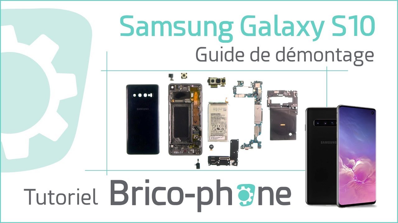 Samsung Galaxy S10 : Guide de démontage - YouTube