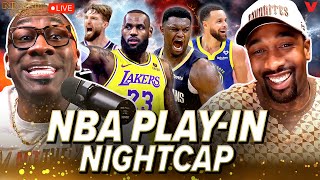 Unc & Gil react to NBA Play-In: LeBron leads Lakers over Pelicans, Warriors vs. Kings | Nightcap screenshot 5