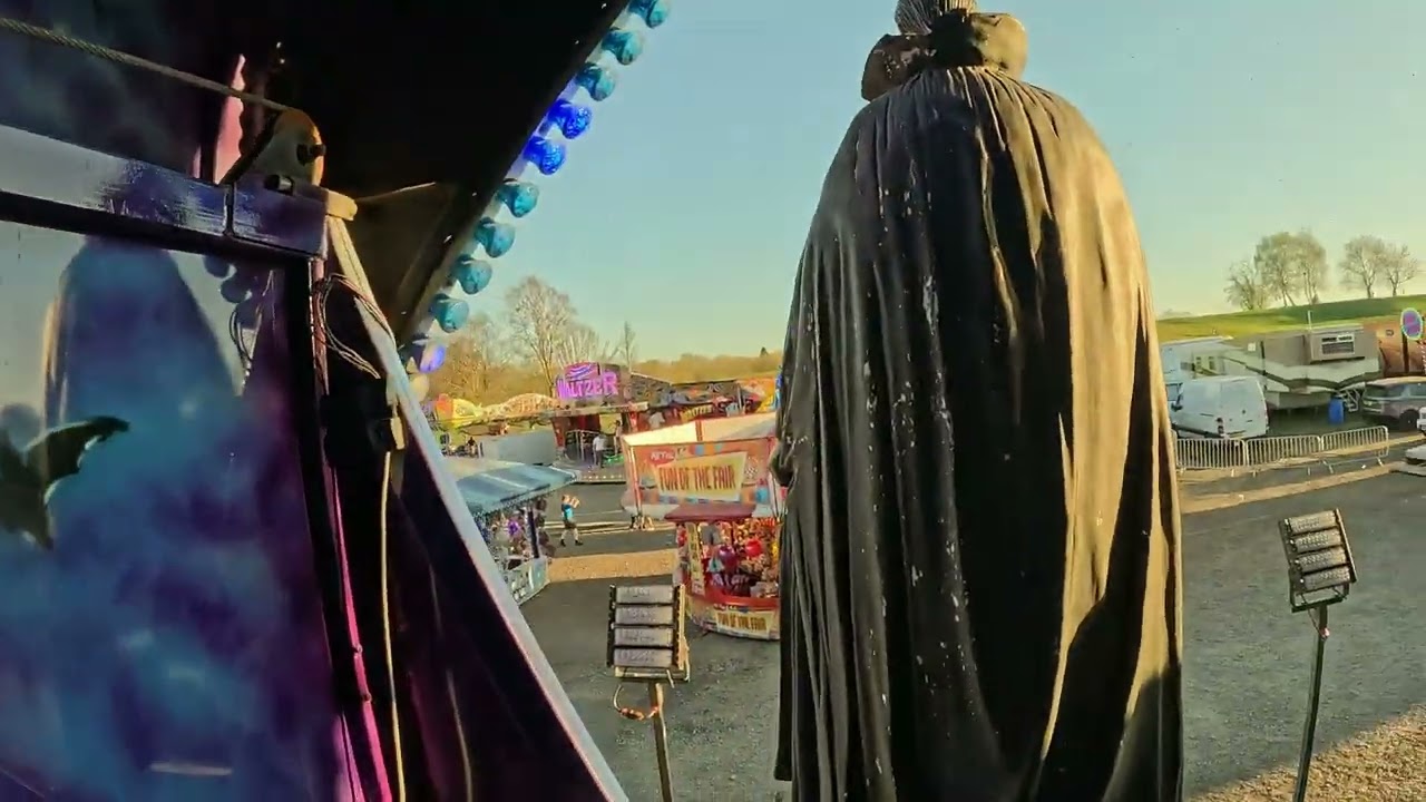 Heaton Park Fun Fair Menchester lake car park sheepfoot lane