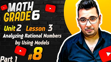 Math | grade 6 | Analyzing Rational Numbers by Using Models