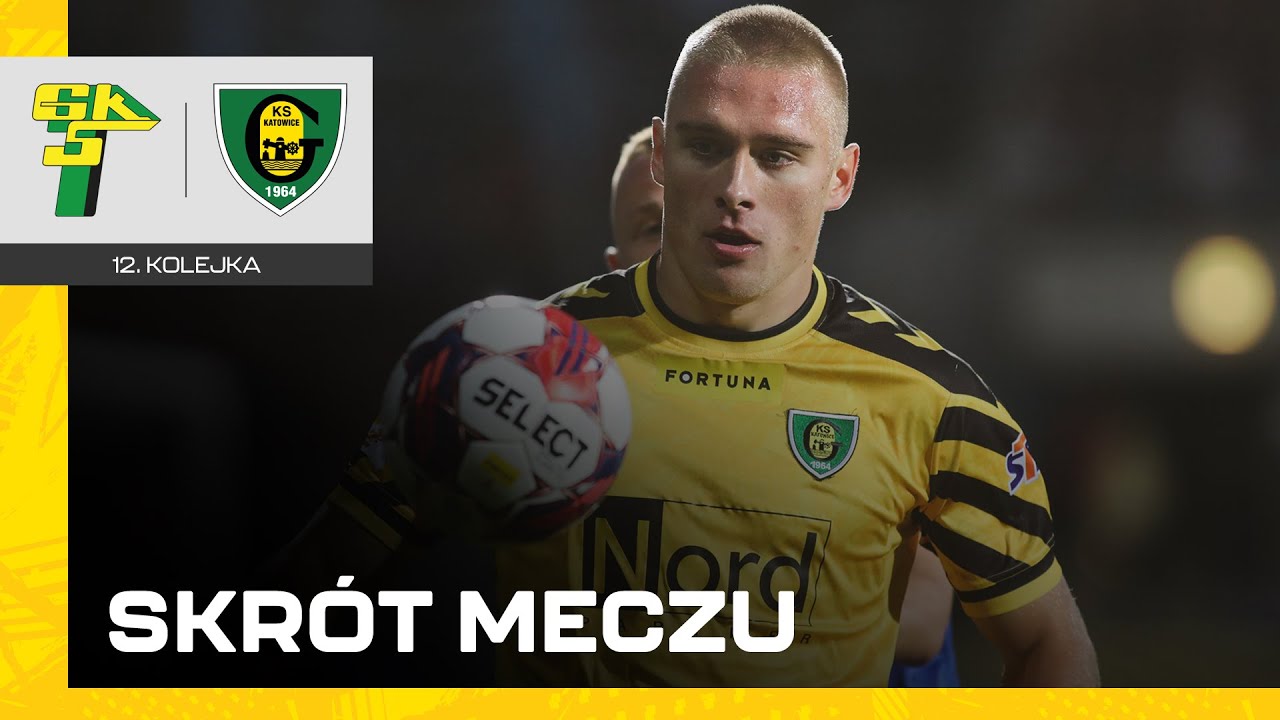 Skrót meczu Górnik Łęczna - GKS Katowice 1:1 (22.10.2023)