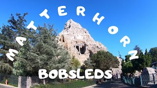 Matterhorn bobsleds hd pov disneyland ...