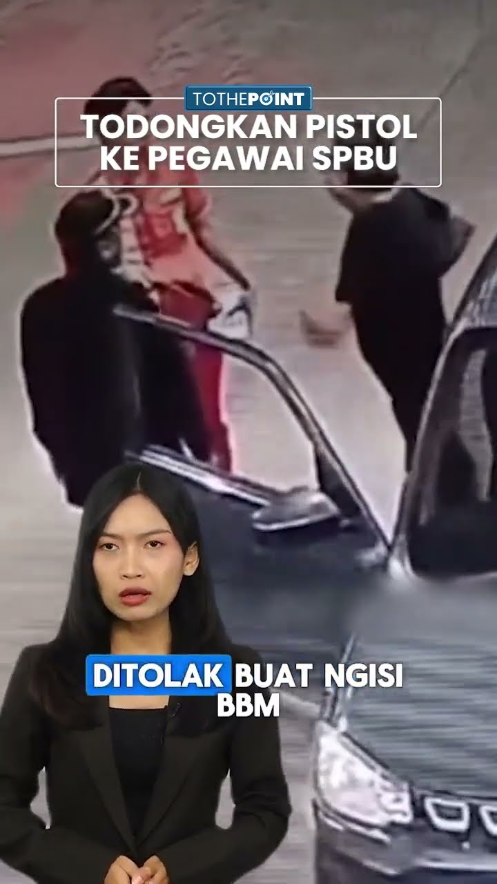 VIRAL NEWS, Pria Nekat Todongkan Pistol ke Petugas SPBU, Langsung Ditangkap Polisi