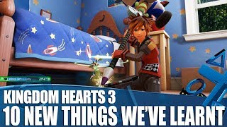 Kingdom Hearts 3 - 10 New Things We've Learned