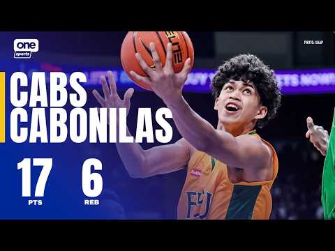 Cabs Cabonilas POSTS 17 PTS, 6 REB vs DLSU | UAAP SEASON 89 MEN’S BASKETBALL | HIGHLIGHTS