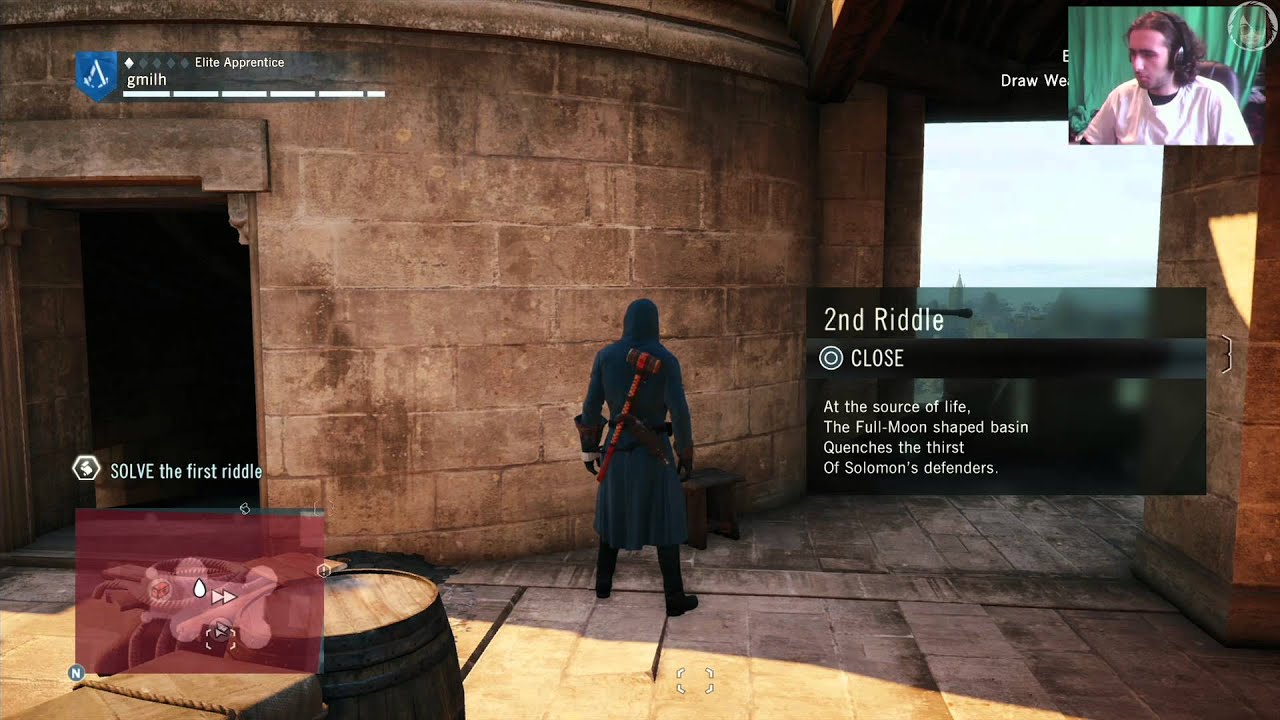 assassins creed unity nostradamus enigma aquarius