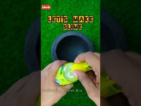 satisfying mixing and making fevi gum slime #shorts #asmr #YouTubeshorts #slime