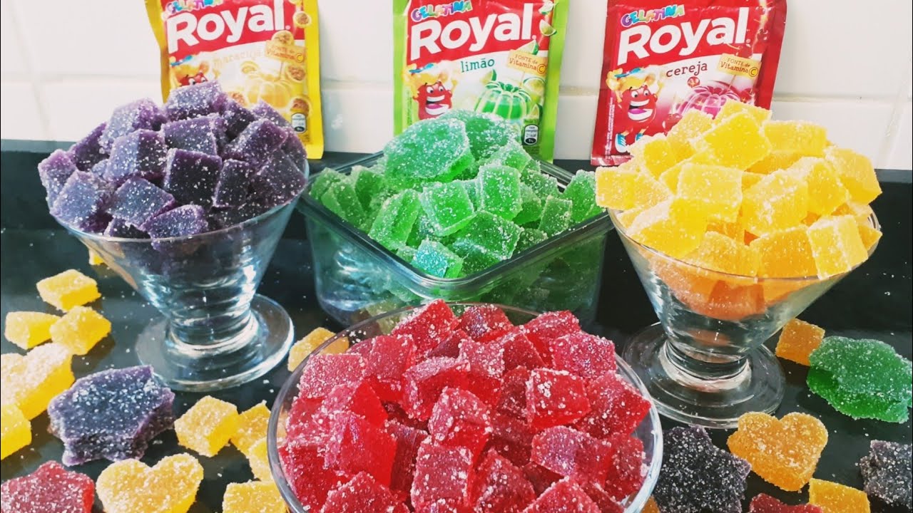 BALA DE GOMA OU JUJUBA CASEIRA COM 2 INGREDIENTES MUITO FÁCIL- ESPECIAL DIA DAS CRIANÇAS 🤾🚴