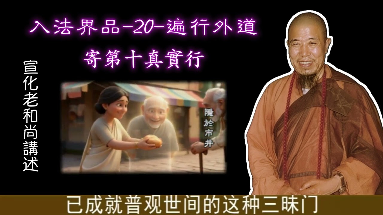 宣化上人 入法界品20 遍行外道