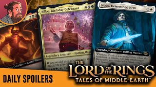Lord of the Rings MTG Spoilers: Lifegain Bilbo, The Balrog, Equipment Frodo, Mount Doom and More!