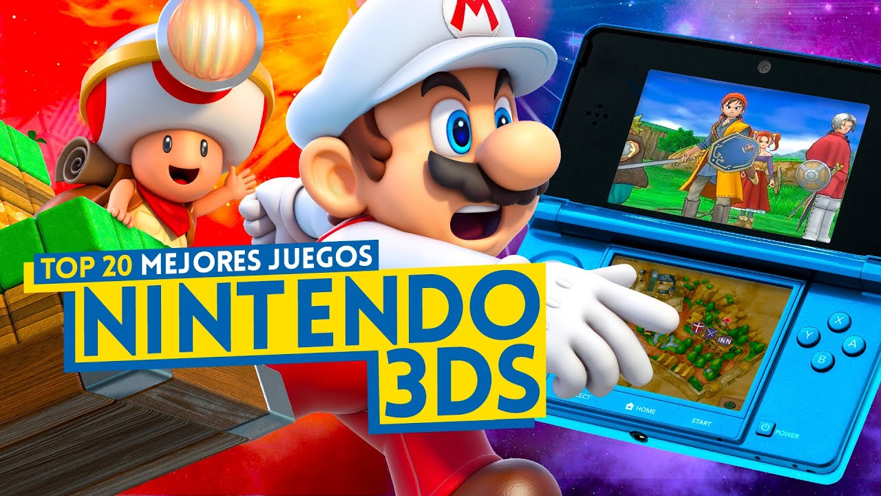 Contiene Temprano administración Los MEJORES JUEGOS de NINTENDO 3DS - TOP 20 - YouTube
