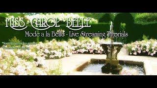 Live! Mode a la Belle - How to sew a skirt - Catbug Cosplay