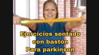 Ejercicios sentado para mejorar postura en pacientes con parkinson